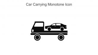 Car Carrying Monotone Icon In Powerpoint Pptx Png And Editable Eps Format