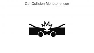 Car Collision Monotone Icon In Powerpoint Pptx Png And Editable Eps Format