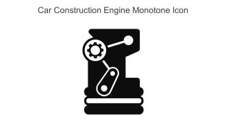 Car Construction Engine Monotone Icon In Powerpoint Pptx Png And Editable Eps Format