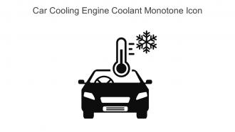 Car Cooling Engine Coolant Monotone Icon In Powerpoint Pptx Png And Editable Eps Format