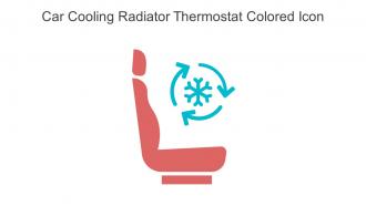 Car Cooling Radiator Thermostat Colored Icon In Powerpoint Pptx Png And Editable Eps Format