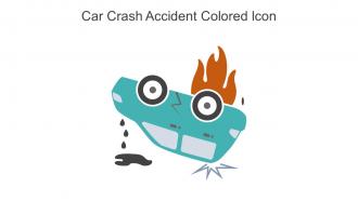 Car Crash Accident Colored Icon In Powerpoint Pptx Png And Editable Eps Format