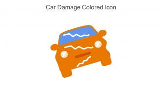 Car Damage Colored Icon In Powerpoint Pptx Png And Editable Eps Format