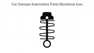 Car Damper Automotive Parts Monotone Icon In Powerpoint Pptx Png And Editable Eps Format