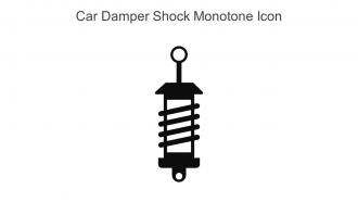 Car Damper Shock Monotone Icon In Powerpoint Pptx Png And Editable Eps Format