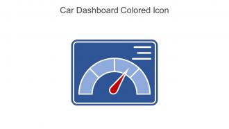 Car Dashboard Colored Icon In Powerpoint Pptx Png And Editable Eps Format
