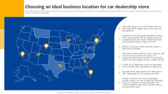 Car Dealership Start Up Choosing An Ideal Business Location For Car Dealership Store BP SS