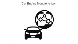 Car Engine Monotone Icon In Powerpoint Pptx Png And Editable Eps Format