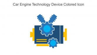 Car Engine Technology Device Colored Icon In Powerpoint Pptx Png And Editable Eps Format