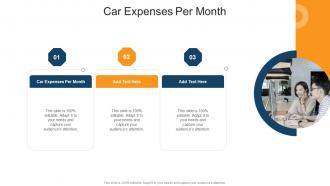 Car Expenses Per Month In Powerpoint And Google Slides Cpb