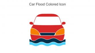 Car Flood Colored Icon In Powerpoint Pptx Png And Editable Eps Format