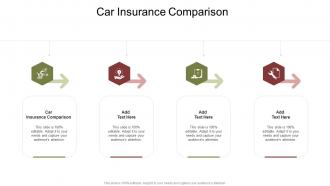 Car Insurance Comparison In Powerpoint And Google Slides Cpb