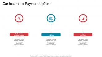 Car Insurance Payment Upfront In Powerpoint And Google Slides Cpb