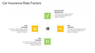 Car Insurance Rate Factors In Powerpoint And Google Slides Cpb