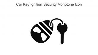 Car Key Ignition Security Monotone Icon In Powerpoint Pptx Png And Editable Eps Format