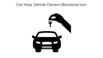 Car Keys Vehicle Owners Monotone Icon In Powerpoint Pptx Png And Editable Eps Format