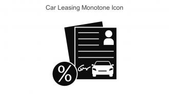 Car Leasing Monotone Icon In Powerpoint Pptx Png And Editable Eps Format