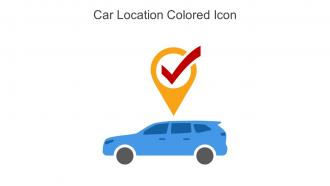 Car Location Colored Icon In Powerpoint Pptx Png And Editable Eps Format