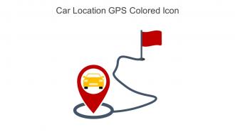Car Location Gps Colored Icon In Powerpoint Pptx Png And Editable Eps Format