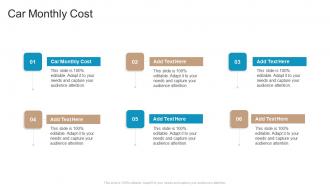 Car Monthly Cost In Powerpoint And Google Slides Cpb