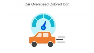 Car Overspeed Colored Icon In Powerpoint Pptx Png And Editable Eps Format