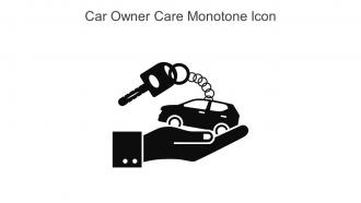 Car Owner Care Monotone Icon In Powerpoint Pptx Png And Editable Eps Format