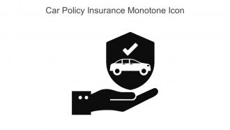 Car Policy Insurance Monotone Icon In Powerpoint Pptx Png And Editable Eps Format