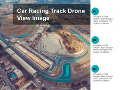Car Racing Track Drone View Image