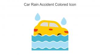 Car Rain Accident Colored Icon In Powerpoint Pptx Png And Editable Eps Format