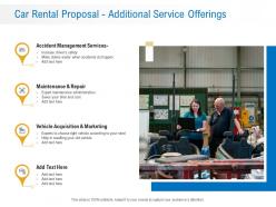 Car rental proposal additional service offerings ppt powerpoint presentation mockup