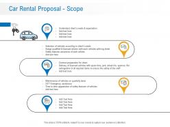 Car Rental Proposal Scope Ppt Powerpoint Presentation Introduction