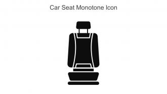 Car Seat Monotone Icon In Powerpoint Pptx Png And Editable Eps Format
