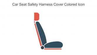 Car Seat Safety Harness Cover Colored Icon In Powerpoint Pptx Png And Editable Eps Format