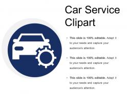 Car service clipart template 2