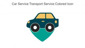 Car Service Transport Service Colored Icon In Powerpoint Pptx Png And Editable Eps Format