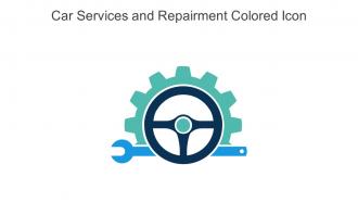 Car Services And Repairment Colored Icon In Powerpoint Pptx Png And Editable Eps Format