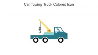 Car Towing Truck Colored Icon In Powerpoint Pptx Png And Editable Eps Format