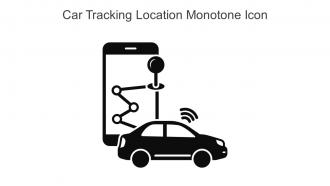 Car Tracking Location Monotone Icon In Powerpoint Pptx Png And Editable Eps Format