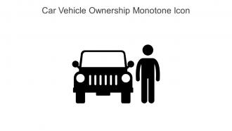 Car Vehicle Ownership Monotone Icon In Powerpoint Pptx Png And Editable Eps Format