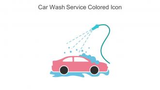 Car Wash Service Colored Icon In Powerpoint Pptx Png And Editable Eps Format