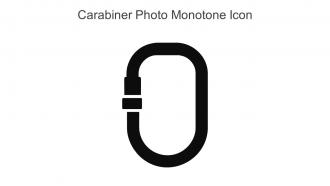 Carabiner Photo Monotone Icon In Powerpoint Pptx Png And Editable Eps Format