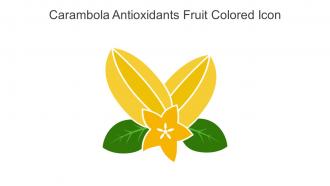 Carambola Antioxidants Fruit Colored Icon In Powerpoint Pptx Png And Editable Eps Format