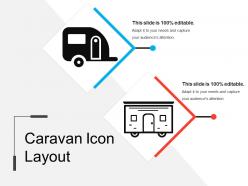 Caravan icon layout