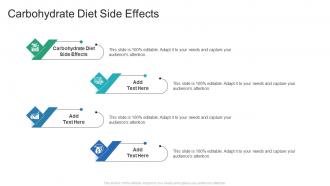 Carbohydrate Diet Side Effects In Powerpoint And Google Slides Cpb