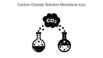 Carbon Dioxide Solution Monotone Icon In Powerpoint Pptx Png And Editable Eps Format