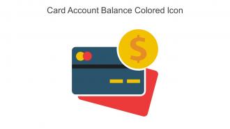 Card Account Balance Colored Icon In Powerpoint Pptx Png And Editable Eps Format