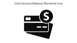 Card Account Balance Monotone Icon In Powerpoint Pptx Png And Editable Eps Format