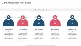 Card Acquisition Risk Score In Powerpoint And Google Slides Cpb