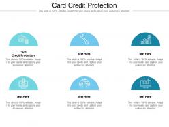 Card credit protection ppt powerpoint presentation gallery show cpb