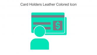 Card Holders Leather Colored Icon In Powerpoint Pptx Png And Editable Eps Format